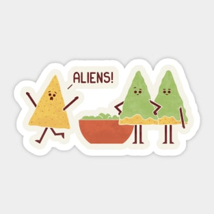 Aliens Sticker